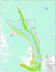 McInnes Lake geology map
